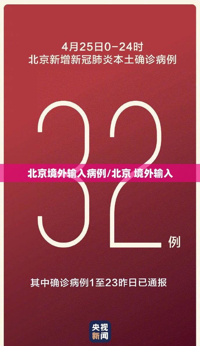北京境外输入病例/北京 境外输入