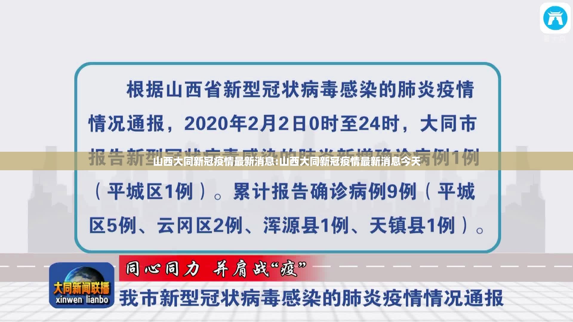 山西大同新冠疫情最新消息:山西大同新冠疫情最新消息今天 山西大同新冠疫情最新消息:山西大同新冠疫情最新消息今天
