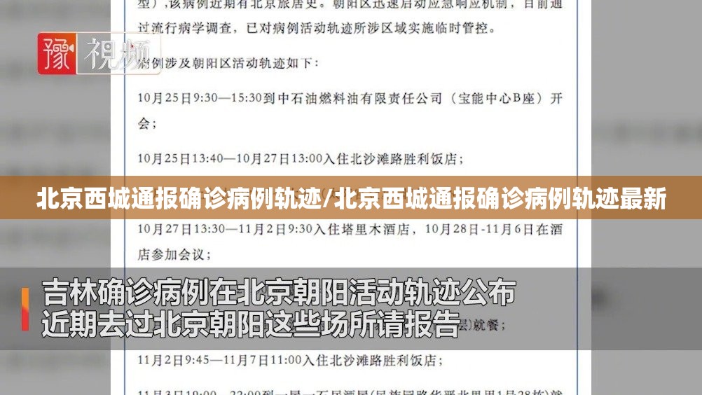 北京西城通报确诊病例轨迹/北京西城通报确诊病例轨迹最新 北京西城通报确诊病例轨迹/北京西城通报确诊病例轨迹最新