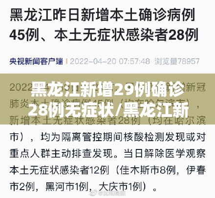 黑龙江新增29例确诊28例无症状/黑龙江新增29例确诊28例无症状感染者 黑龙江新增29例确诊28例无症状/黑龙江新增29例确诊28例无症状感染者