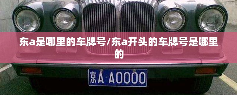 东a是哪里的车牌号/东a开头的车牌号是哪里的 东a是哪里的车牌号/东a开头的车牌号是哪里的