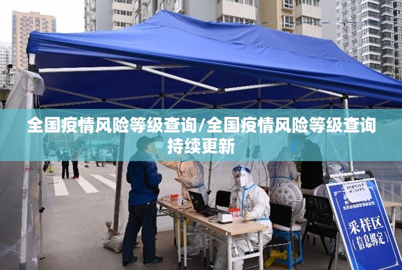 全国疫情风险等级查询/全国疫情风险等级查询持续更新