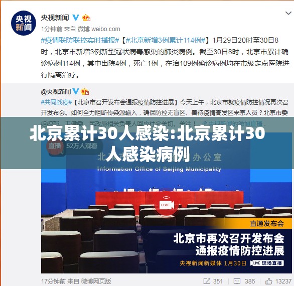 北京累计30人感染:北京累计30人感染病例