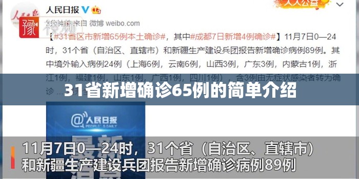 31省新增确诊65例的简单介绍 31省新增确诊65例的简单介绍