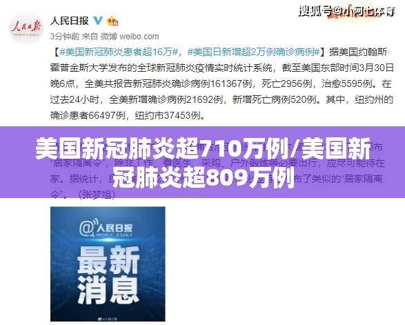 美国新冠肺炎超710万例/美国新冠肺炎超809万例 美国新冠肺炎超710万例/美国新冠肺炎超809万例