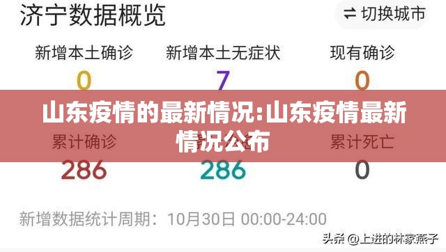 山东疫情的最新情况:山东疫情最新情况公布 山东疫情的最新情况:山东疫情最新情况公布