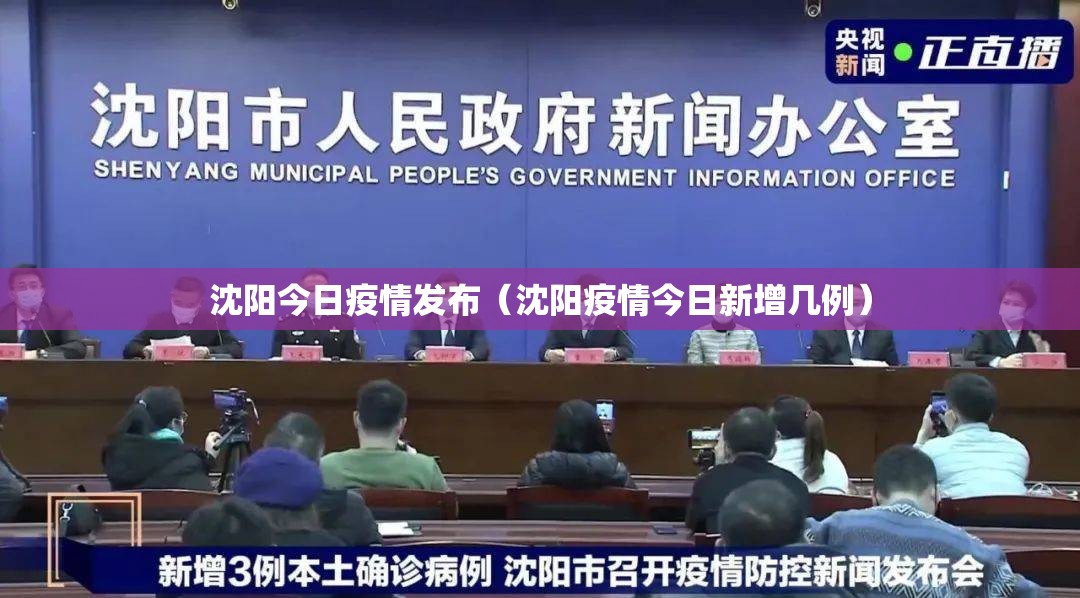 沈阳今日疫情发布(沈阳疫情今日新增几例) 沈阳今日疫情发布(沈阳疫情今日新增几例)