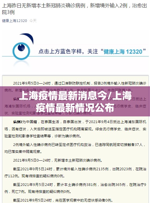 上海疫情最新消息今/上海疫情最新情况公布