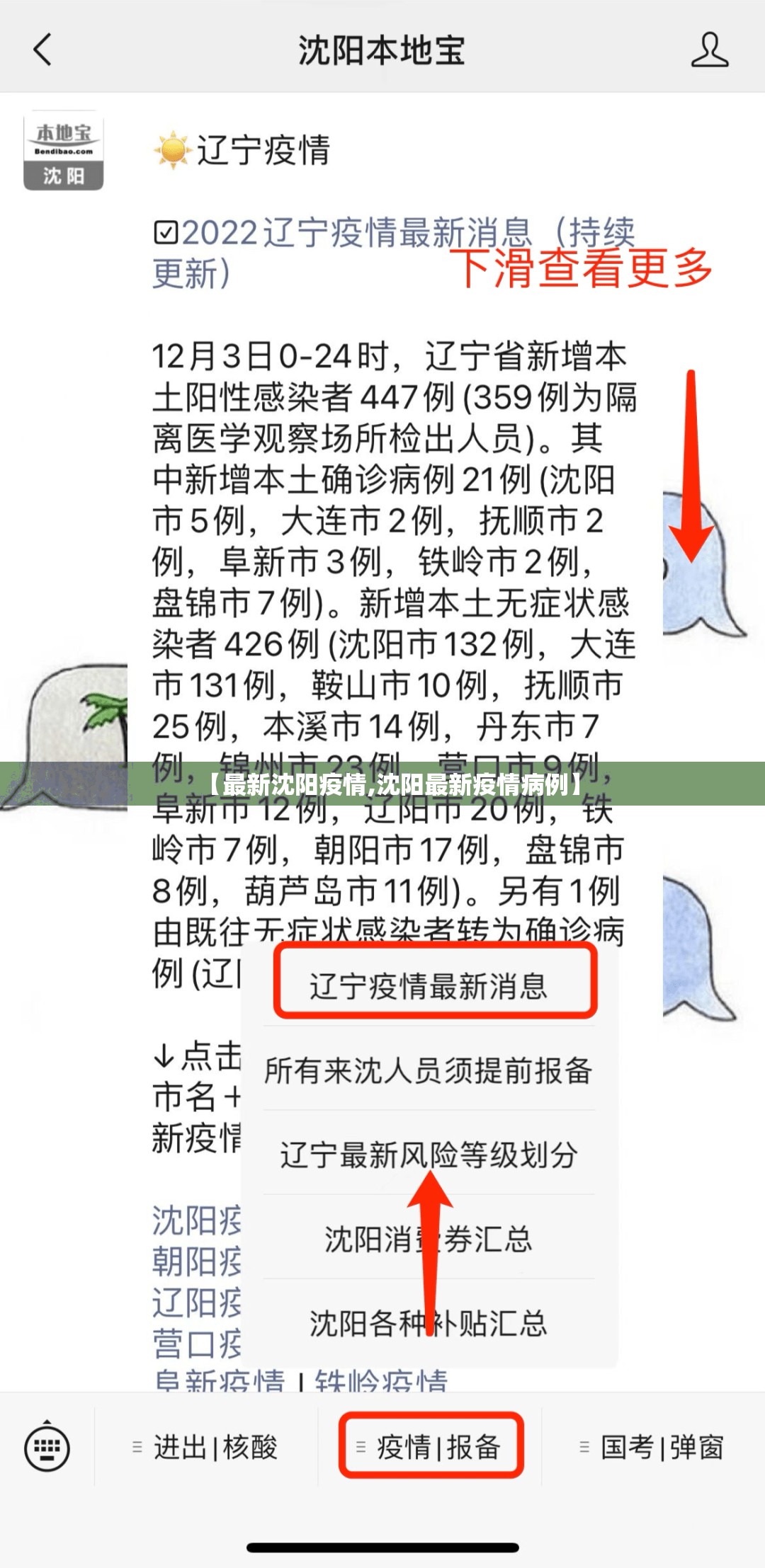 【最新沈阳疫情,沈阳最新疫情病例】