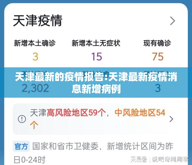 天津最新的疫情报告:天津最新疫情消息新增病例 天津最新的疫情报告:天津最新疫情消息新增病例