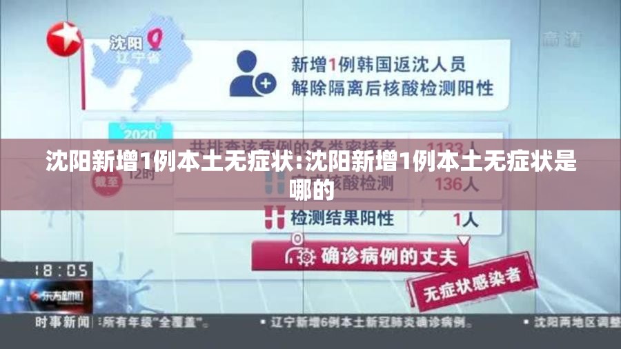沈阳新增1例本土无症状:沈阳新增1例本土无症状是哪的
