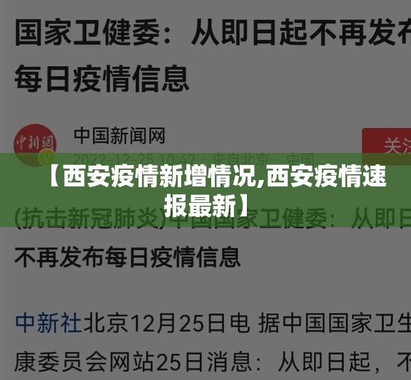 【西安疫情新增情况,西安疫情速报最新】 【西安疫情新增情况,西安疫情速报最新】