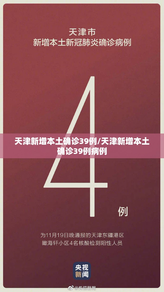 天津新增本土确诊39例/天津新增本土确诊39例病例 天津新增本土确诊39例/天津新增本土确诊39例病例