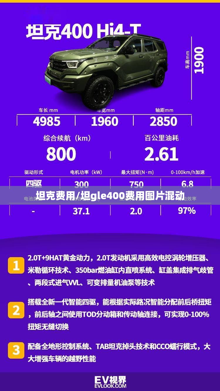 坦克费用/坦gle400费用图片混动 坦克费用/坦gle400费用图片混动