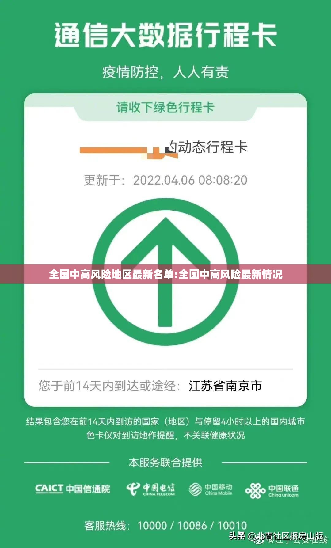 全国中高风险地区最新名单:全国中高风险最新情况