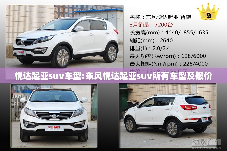 悦达起亚suv车型:东风悦达起亚suv所有车型及报价 悦达起亚suv车型:东风悦达起亚suv所有车型及报价