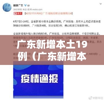 广东新增本土19例(广东新增本土19例病例) 广东新增本土19例(广东新增本土19例病例)