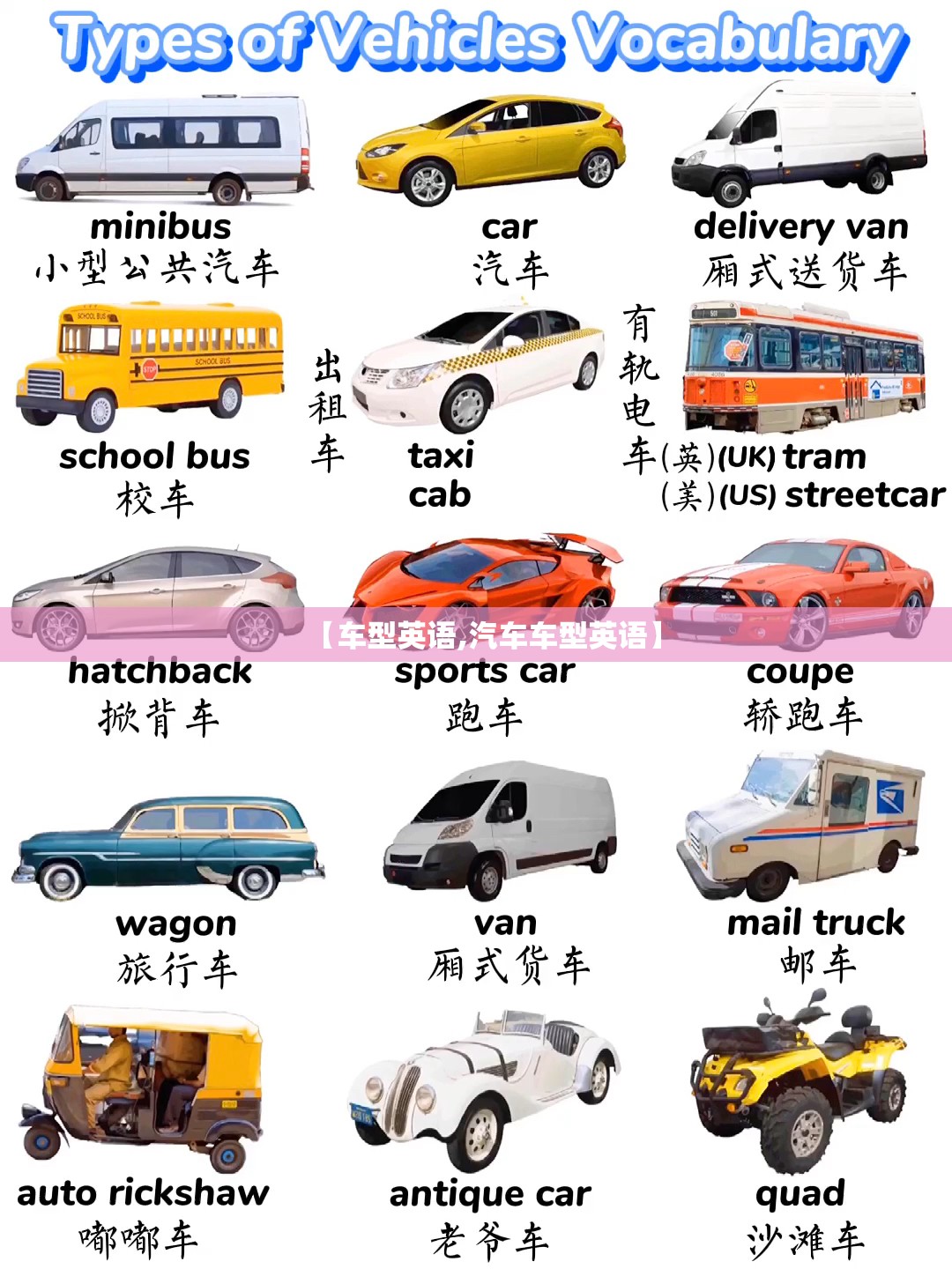 【车型英语,汽车车型英语】 【车型英语,汽车车型英语】