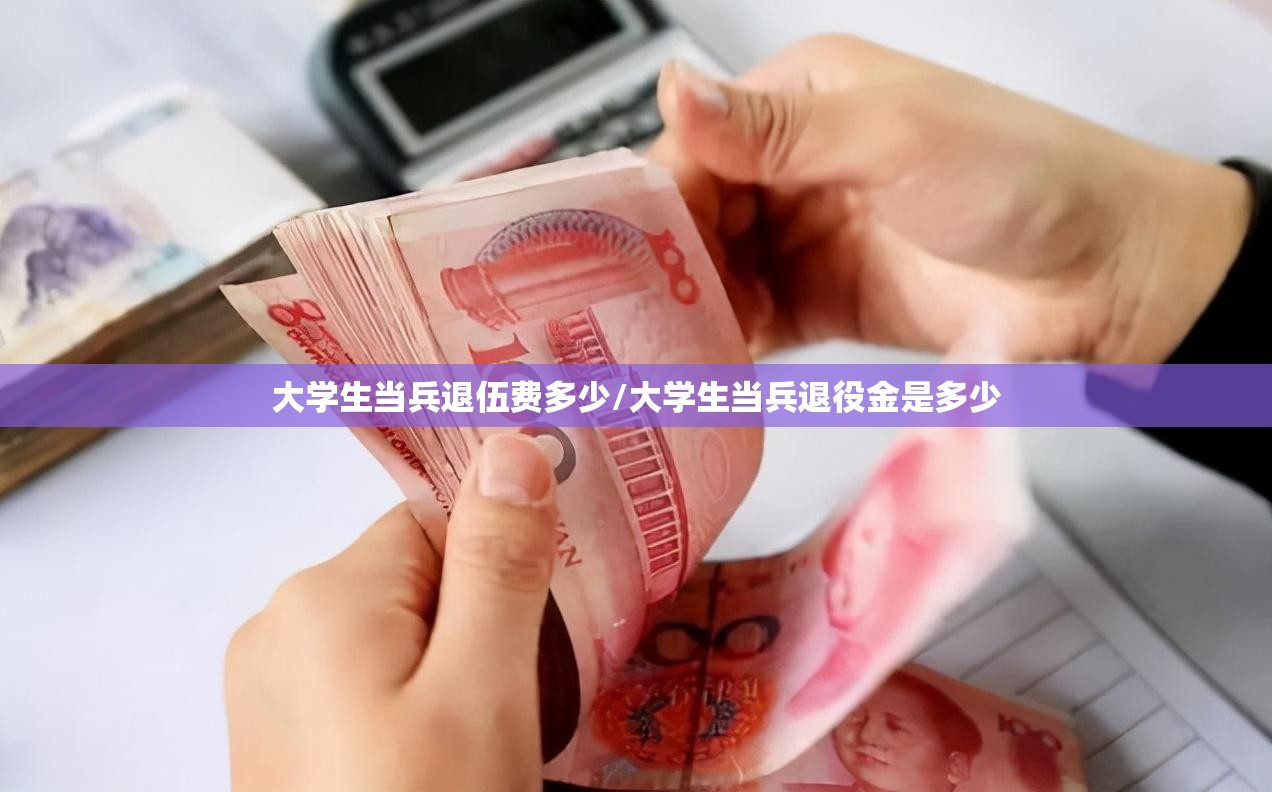 大学生当兵退伍费多少/大学生当兵退役金是多少 大学生当兵退伍费多少/大学生当兵退役金是多少