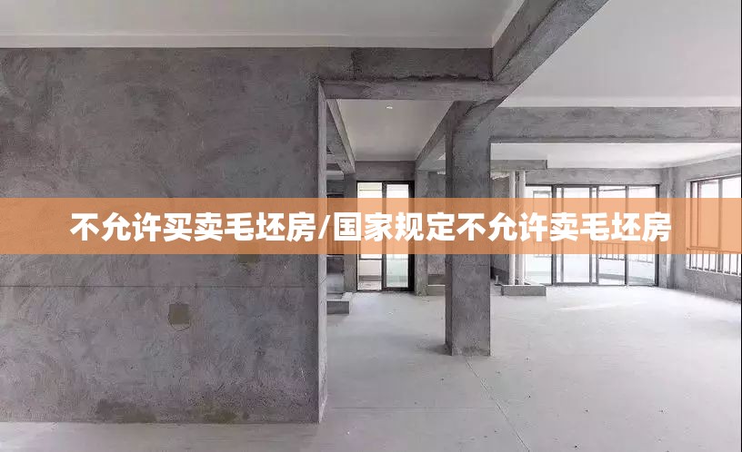 不允许买卖毛坯房/国家规定不允许卖毛坯房 不允许买卖毛坯房/国家规定不允许卖毛坯房
