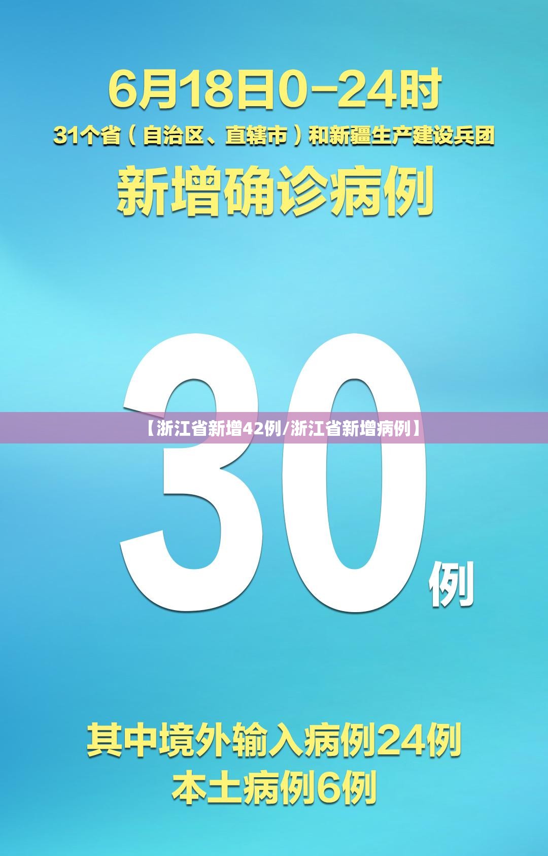 【浙江省新增42例/浙江省新增病例】 【浙江省新增42例/浙江省新增病例】