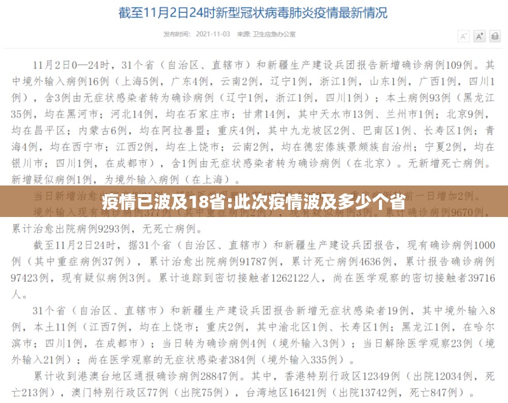 疫情已波及18省:此次疫情波及多少个省 疫情已波及18省:此次疫情波及多少个省