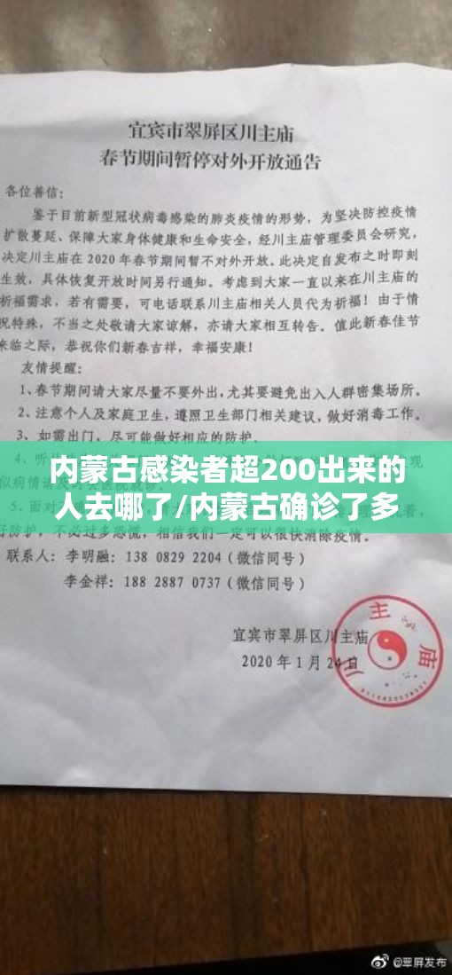 内蒙古感染者超200出来的人去哪了/内蒙古确诊了多少例 内蒙古感染者超200出来的人去哪了/内蒙古确诊了多少例