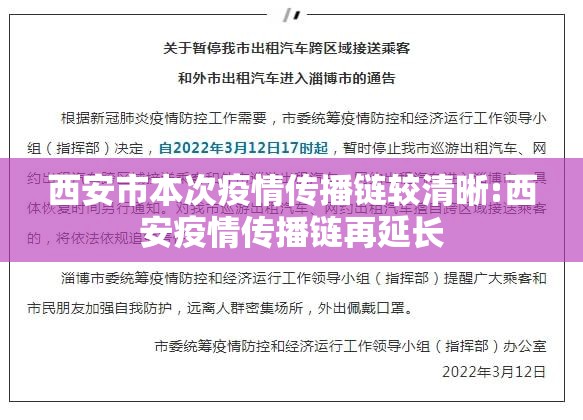 西安市本次疫情传播链较清晰:西安疫情传播链再延长 西安市本次疫情传播链较清晰:西安疫情传播链再延长