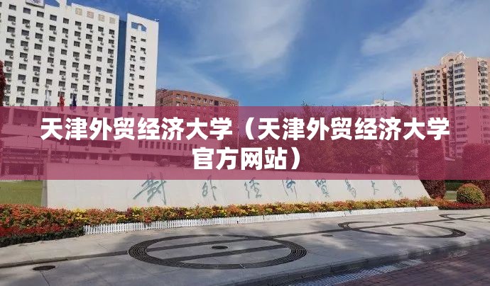 天津外贸经济大学(天津外贸经济大学官方网站) 天津外贸经济大学(天津外贸经济大学官方网站)