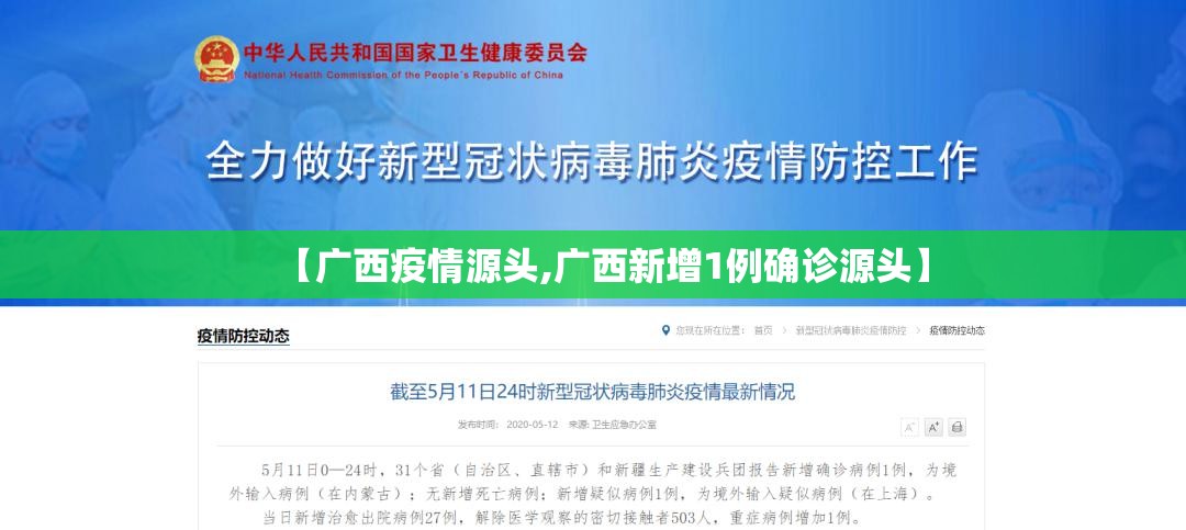 【广西疫情源头,广西新增1例确诊源头】