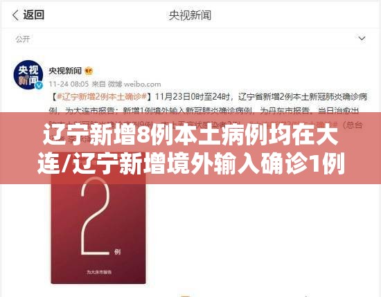 辽宁新增8例本土病例均在大连/辽宁新增境外输入确诊1例 为大连报告 辽宁新增8例本土病例均在大连/辽宁新增境外输入确诊1例 为大连报告