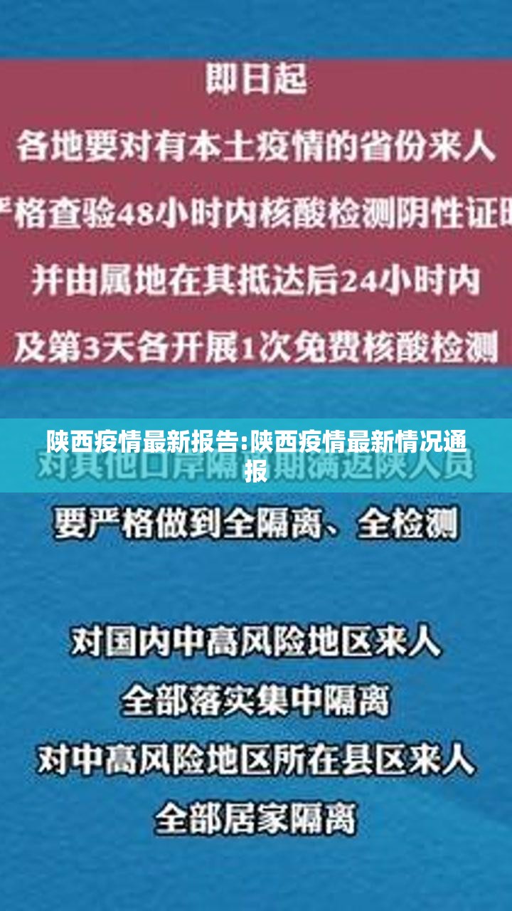 陕西疫情最新报告:陕西疫情最新情况通报 陕西疫情最新报告:陕西疫情最新情况通报