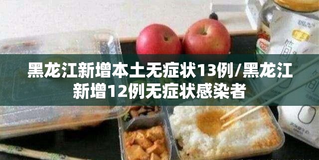 黑龙江新增本土无症状13例/黑龙江新增12例无症状感染者