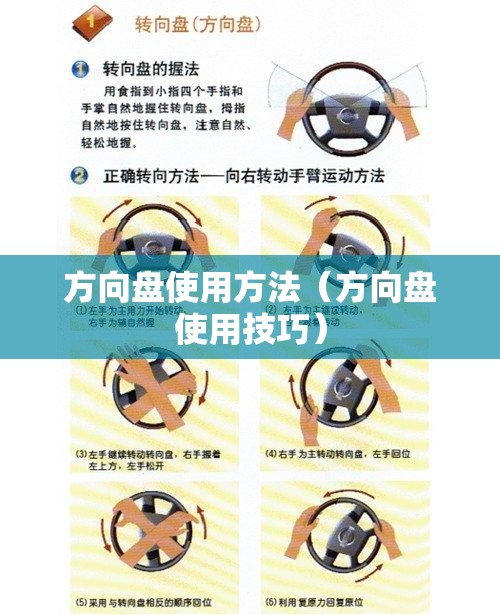 方向盘使用方法(方向盘使用技巧) 方向盘使用方法(方向盘使用技巧)