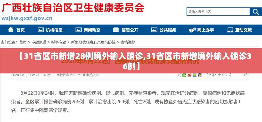 【31省区市新增28例境外输入确诊,31省区市新增境外输入确诊36例】 【31省区市新增28例境外输入确诊,31省区市新增境外输入确诊36例】