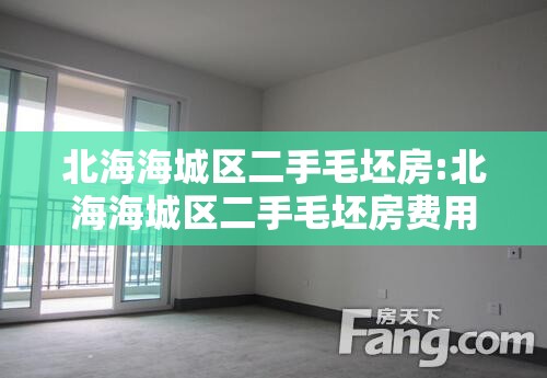 北海海城区二手毛坯房:北海海城区二手毛坯房费用