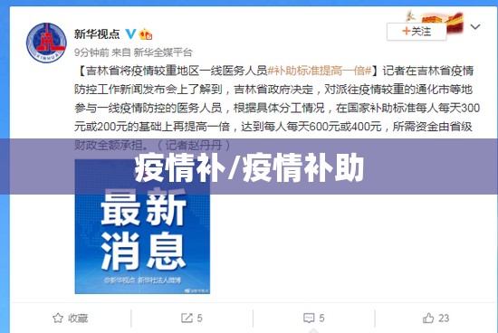 疫情补/疫情补助 疫情补/疫情补助