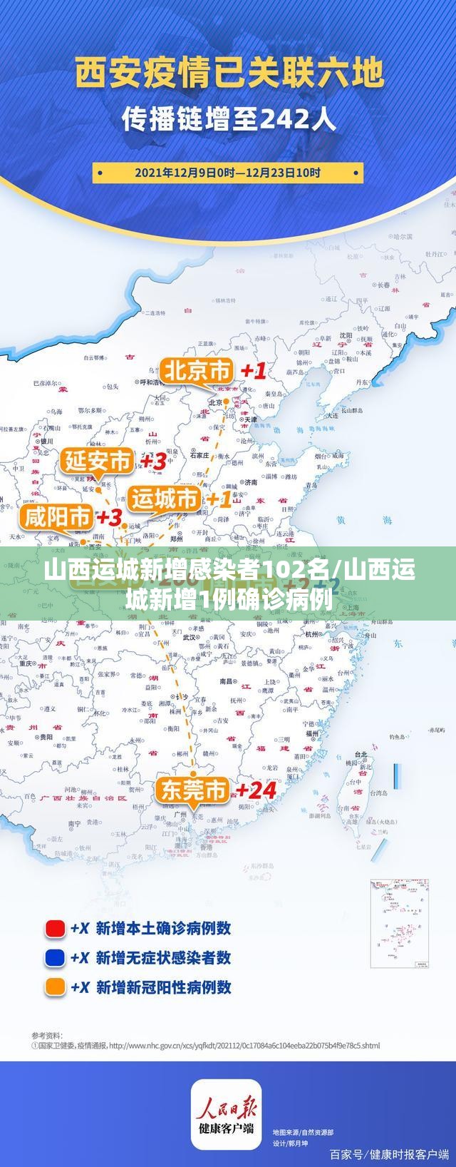 山西运城新增感染者102名/山西运城新增1例确诊病例