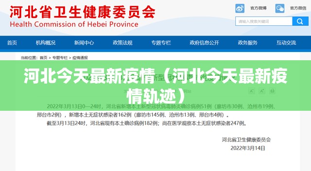 河北今天最新疫情(河北今天最新疫情轨迹) 河北今天最新疫情(河北今天最新疫情轨迹)