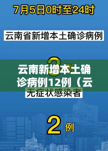 云南新增本土确诊病例12例(云南新增本土确诊病例8例详情公布) 云南新增本土确诊病例12例(云南新增本土确诊病例8例详情公布)