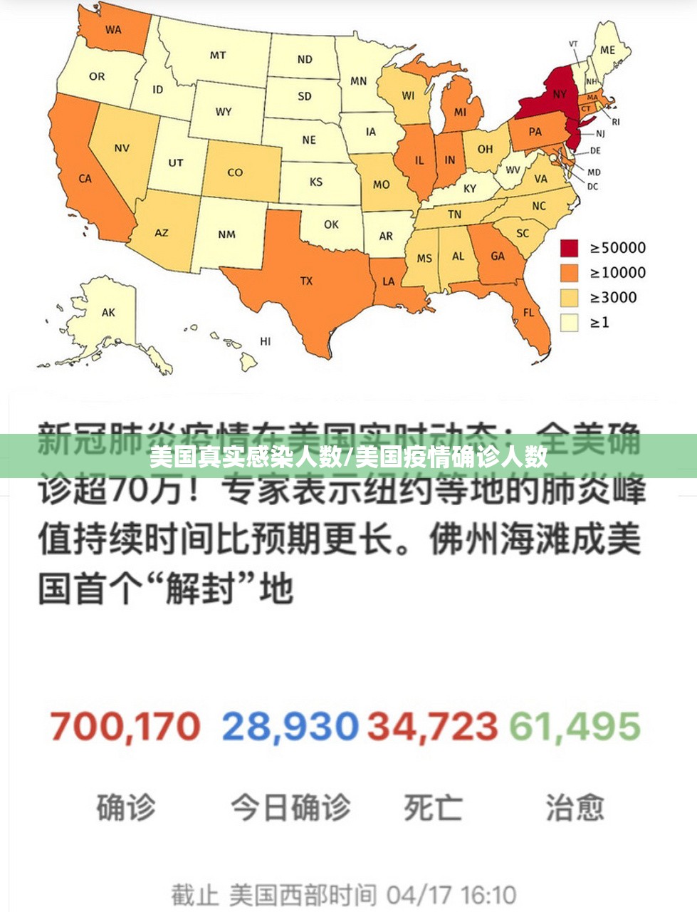 美国真实感染人数/美国疫情确诊人数 美国真实感染人数/美国疫情确诊人数