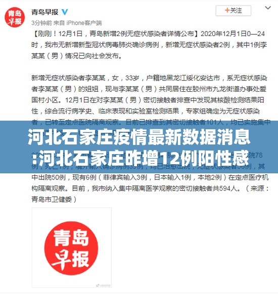 河北石家庄疫情最新数据消息:河北石家庄昨增12例阳性感染者 河北石家庄疫情最新数据消息:河北石家庄昨增12例阳性感染者