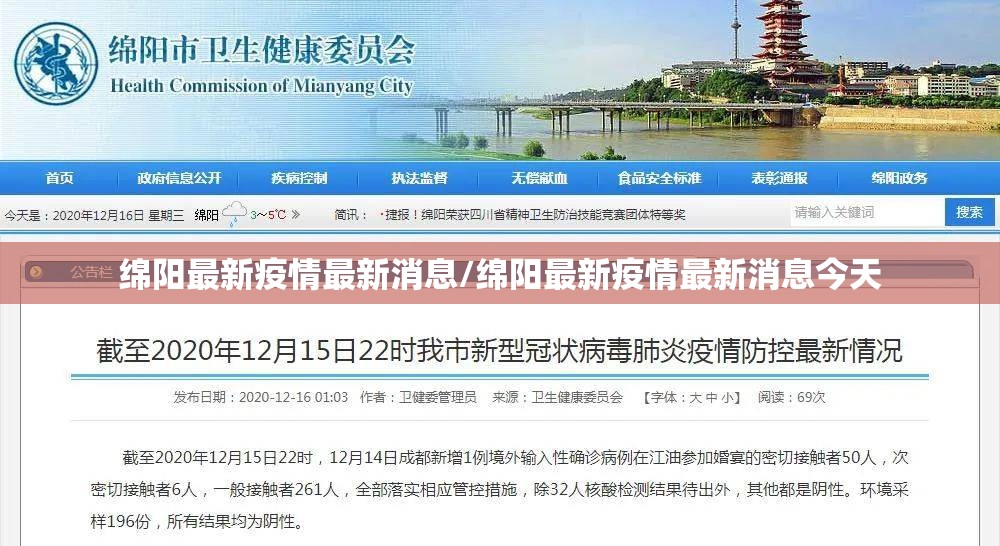 绵阳最新疫情最新消息/绵阳最新疫情最新消息今天 绵阳最新疫情最新消息/绵阳最新疫情最新消息今天
