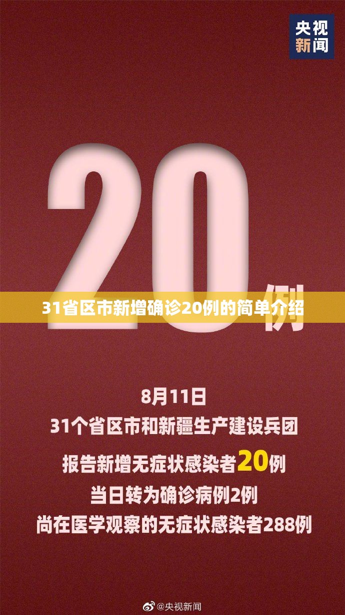 31省区市新增确诊20例的简单介绍