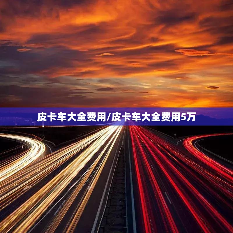 皮卡车大全费用/皮卡车大全费用5万
