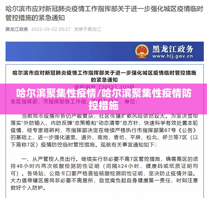 哈尔滨聚集性疫情/哈尔滨聚集性疫情防控措施 哈尔滨聚集性疫情/哈尔滨聚集性疫情防控措施