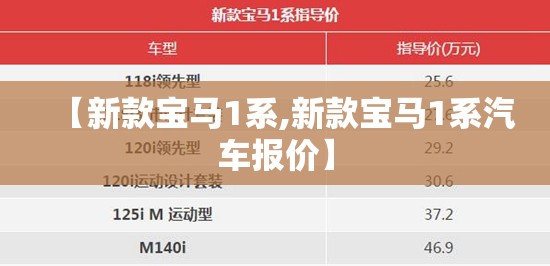 【新款宝马1系,新款宝马1系汽车报价】 【新款宝马1系,新款宝马1系汽车报价】