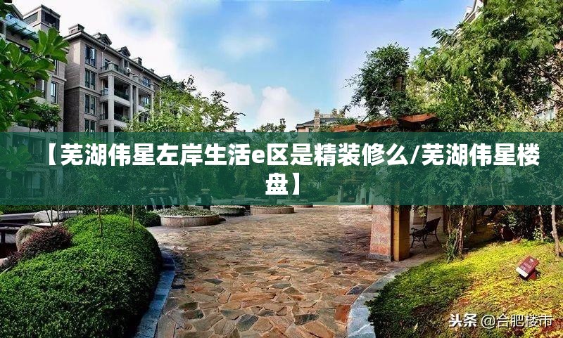 【芜湖伟星左岸生活e区是精装修么/芜湖伟星楼盘】
