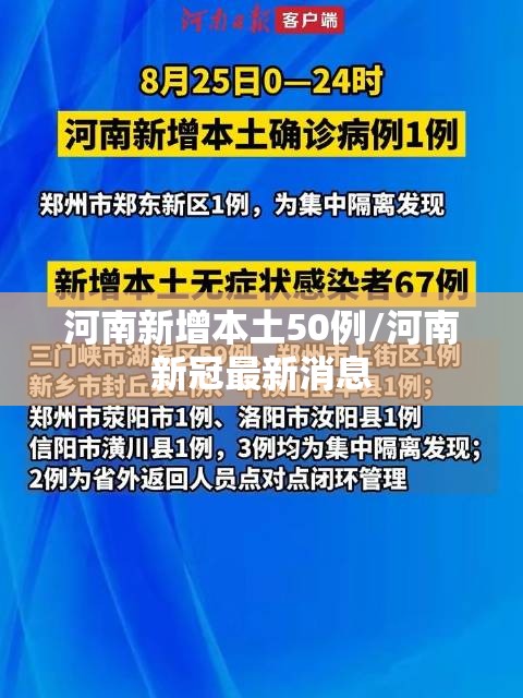 河南新增本土50例/河南新冠最新消息 河南新增本土50例/河南新冠最新消息