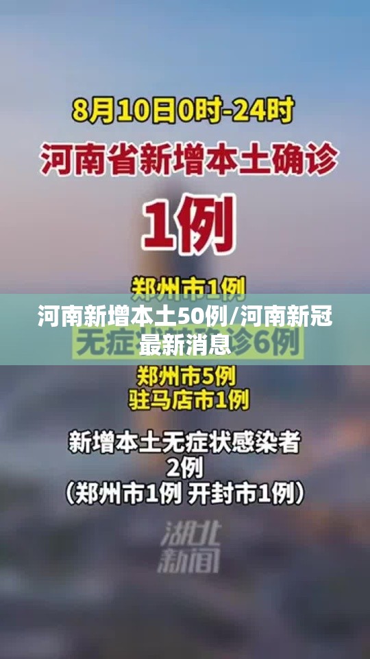 河南新增本土50例/河南新冠最新消息 河南新增本土50例/河南新冠最新消息